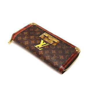 Louis Vuitton Zippy Wallet Long Trunk Time Monogram Brown